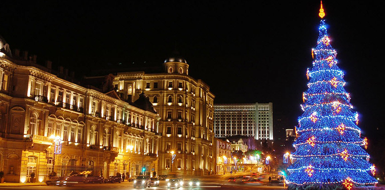 БАКУ - НОВОГОДНИЕ ПРАЗДНИКИ